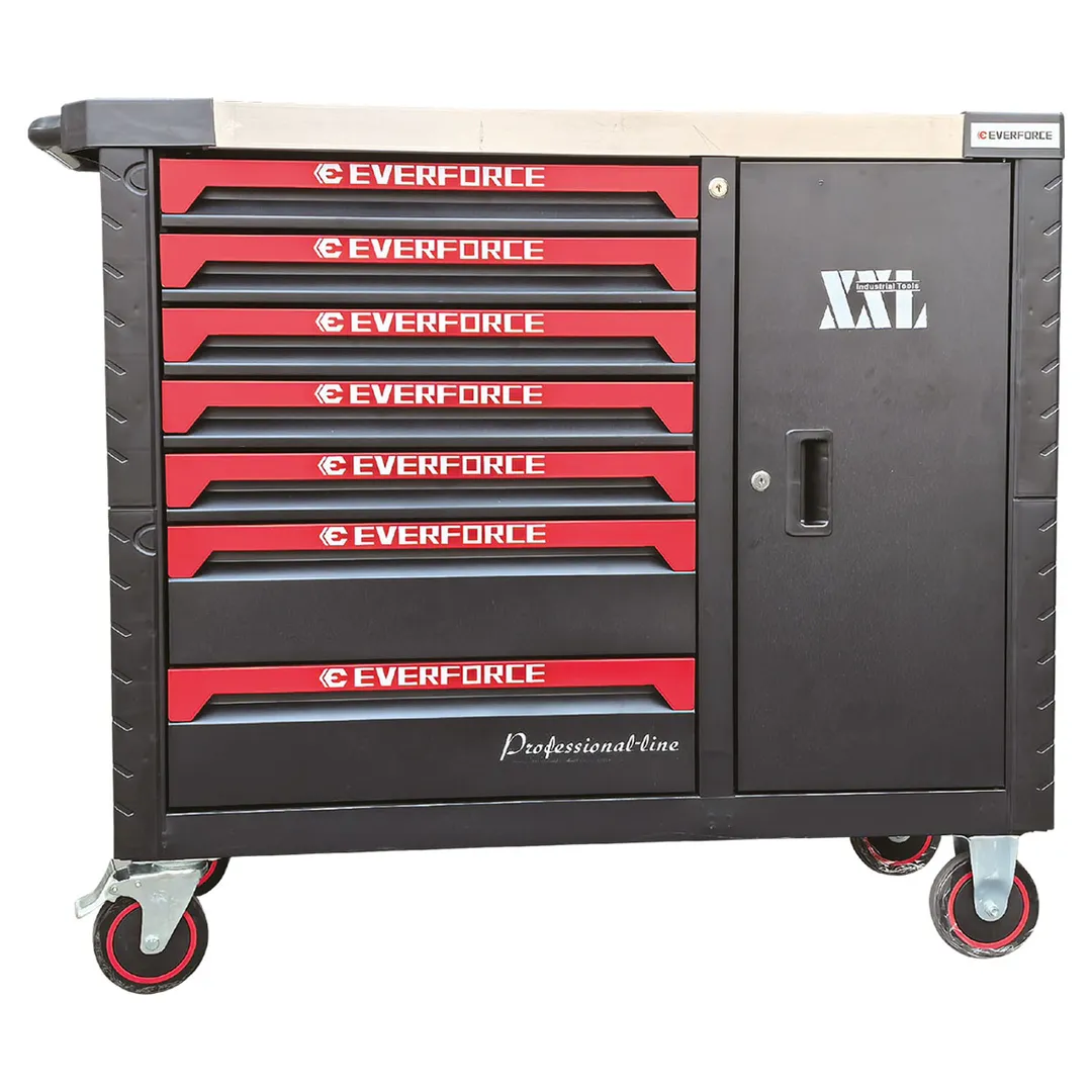 Набор инструментов 289 пр в тележке 7 полок EVERFORCE EF-55312