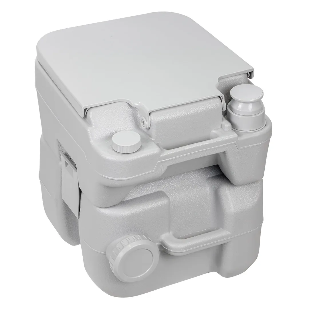 Биотуалет портативный пластмассовый 20 л, высота 420 мм, помпа ISMA ISMA-PT20-2