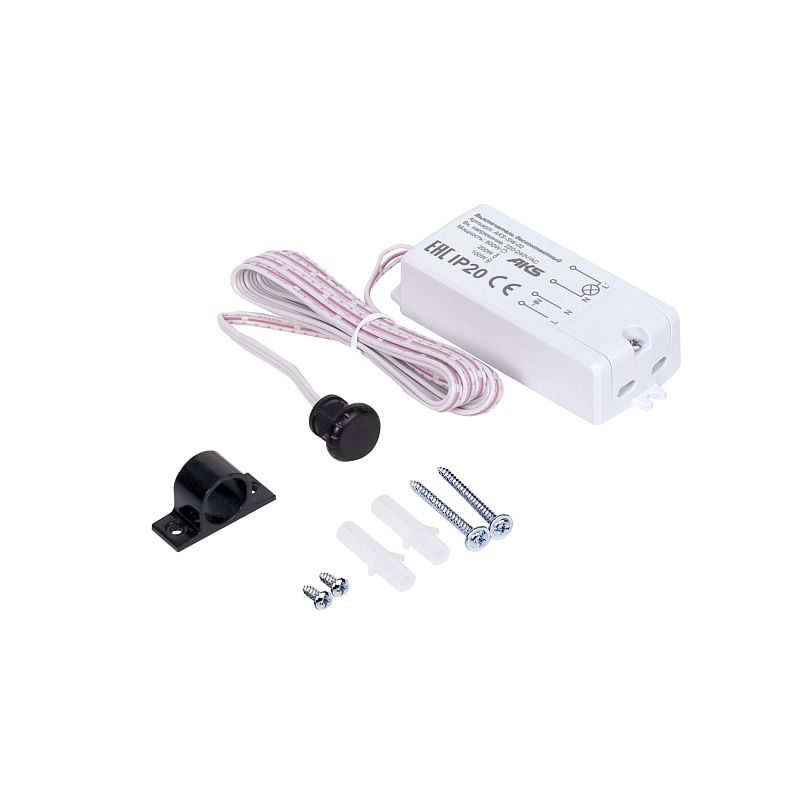 Выключатель бесконтактный на преграду, врезной/накладной, 230V, 500W, AKS 123178