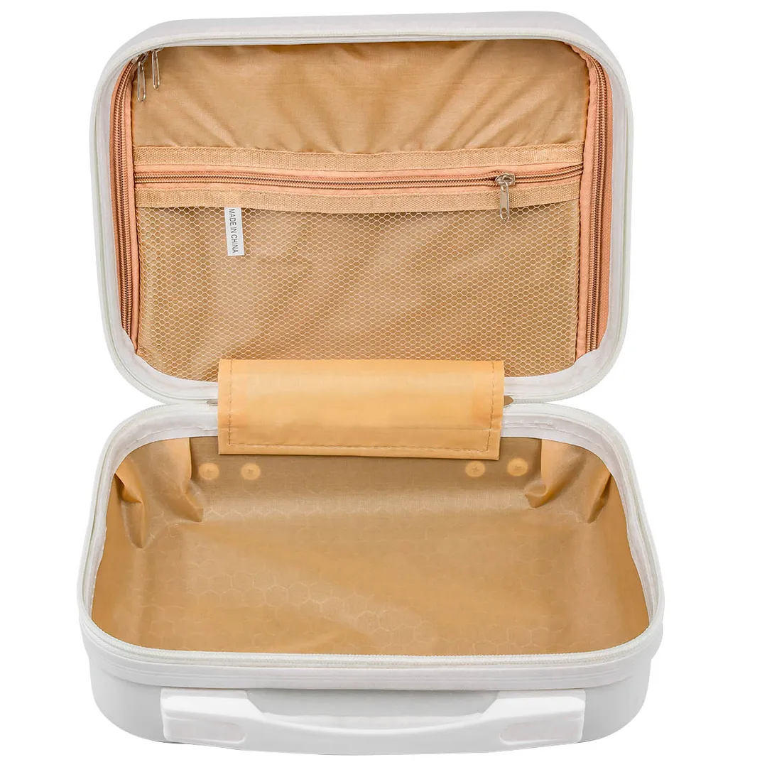 Сумка для косметики, белая La and Te Kit 2208#