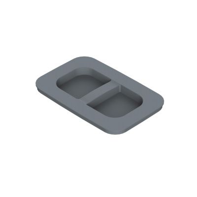 Крышка для контейнера PRAKTIKO 7L, графит REJS 111228
