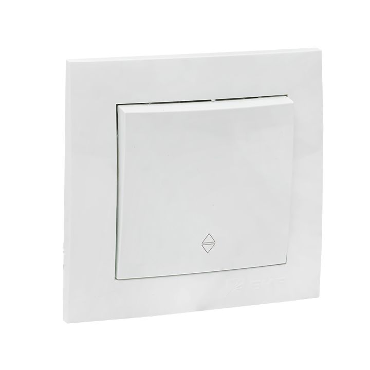 Валенсия выключатель 1-кл, 10А белый проходной EKF PROxima EWV10-025-10