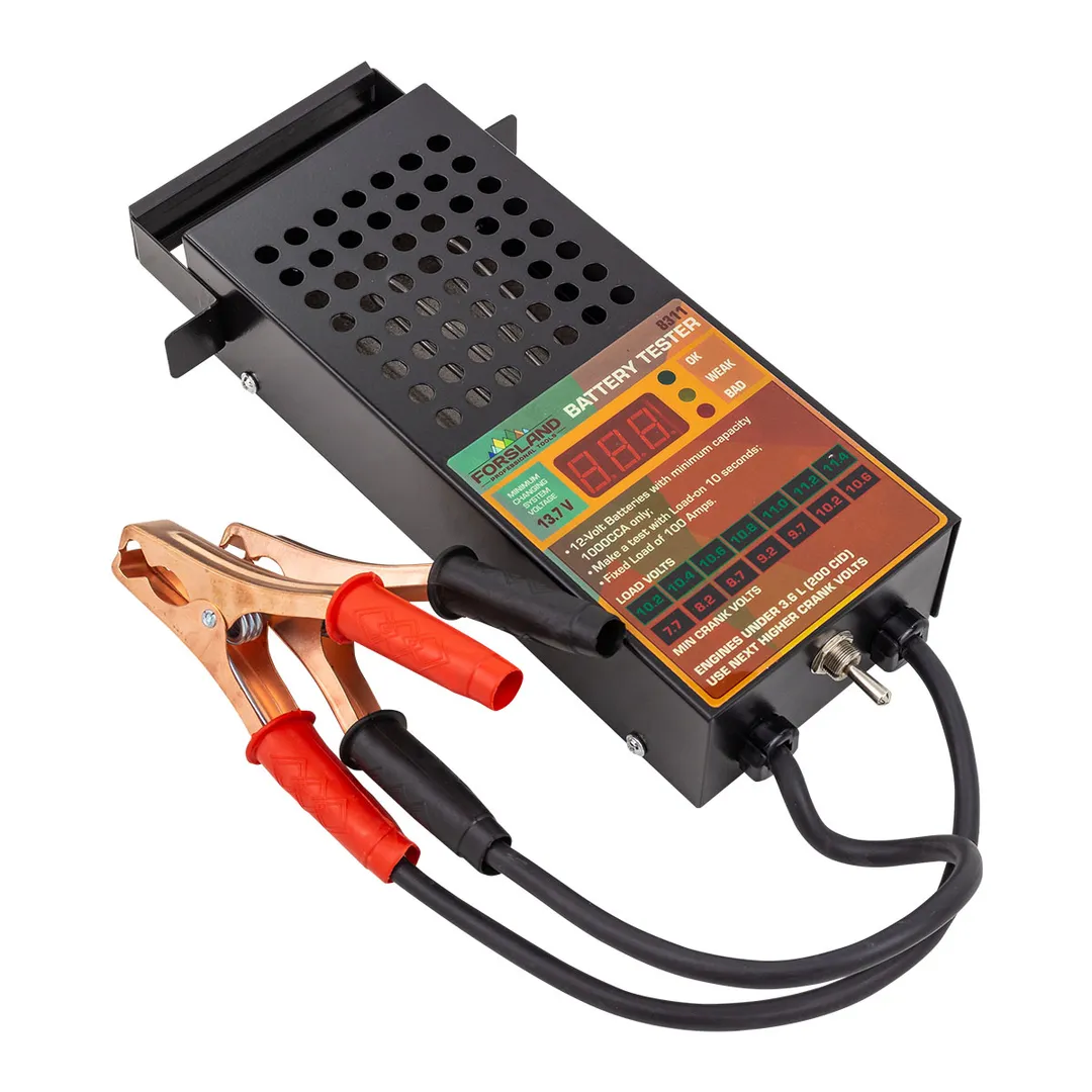 Тестер аккумуляторных батарей цифровой 12V, 100A, 200Ah Forsland Forsland-8311