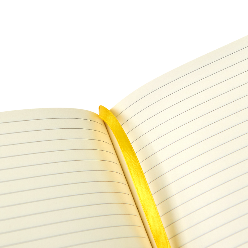 Блокнот "1818-15", А5, 80 листов, желтый