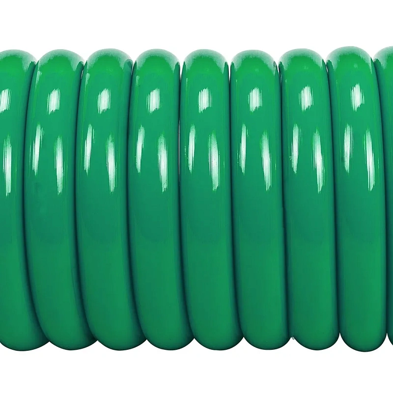 Шланг витой полиуретановый 14х10 мм, 10 м, с быстроразъемами RockForce RF-1410-10M