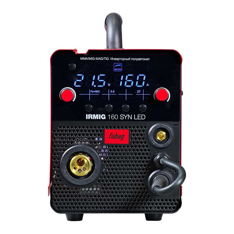 Сварочный полуавтомат IRMIG 160 SYN LED с горелкой Fubag 646402