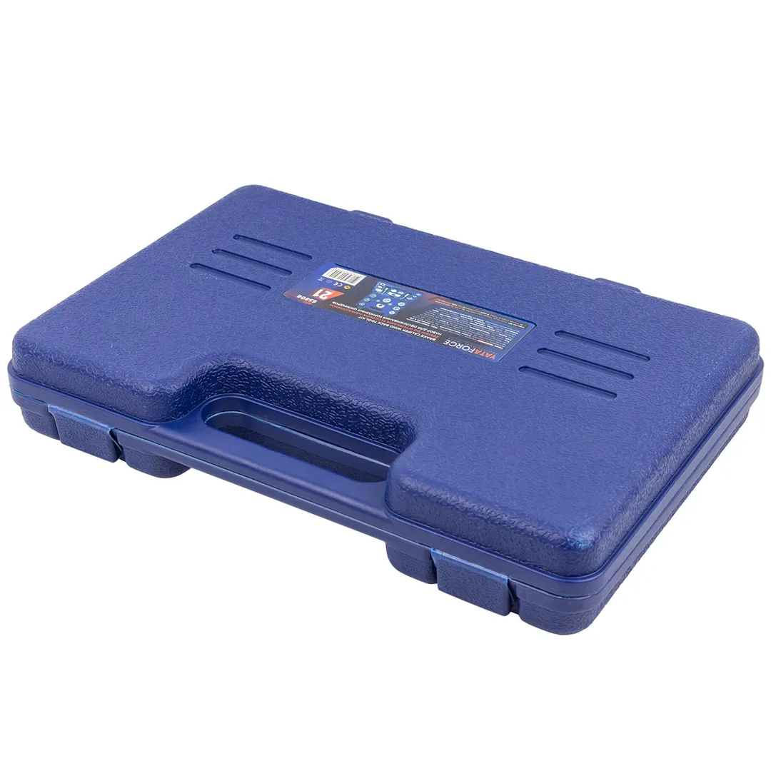 Набор инструментов для обслуживания тормозных цилиндров 21 пр., в кейсе YATAFORCE YF-65806