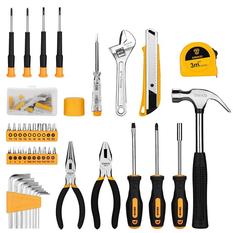 Набор инструментов для дома TZ100-2 (100шт.) DEKO 083-2049