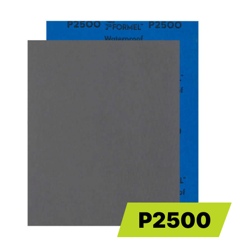 Водостойкая бумага WATERPROOF 230*280 мм, латексная пропитка 30%, зерно Р2500 FORMEL 85957322500