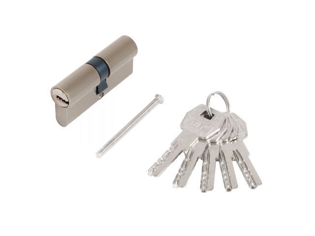 Евроцилиндр Стандарт MAX 70-5K SN, перф.ключ, 5 ключей, длина цилиндра 70, 30*10*30 УЗК 14789