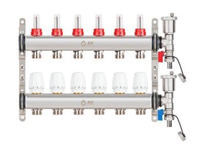 Коллекторная группа AVE136, 6 вых. AV Engineering AVE13600106