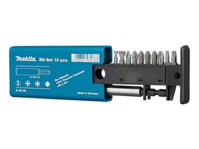 Набор бит 10 шт + магн. держатель Makita P-16782