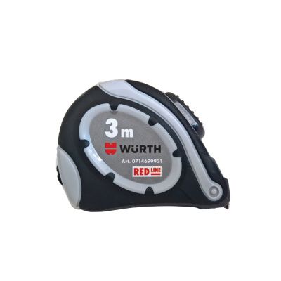 Рулетка Red Line, 3м/16мм WÜRTH 0714699921