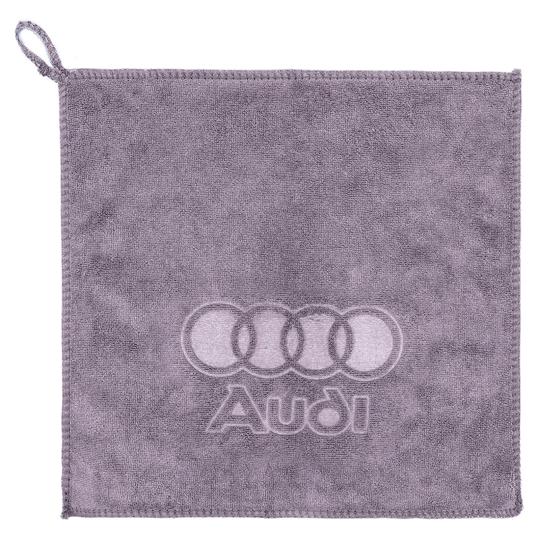 Салфетка чистящая микрофибра с логотипом 30*30 см 3 шт/уп Forsage F-NHE33 AUDI
