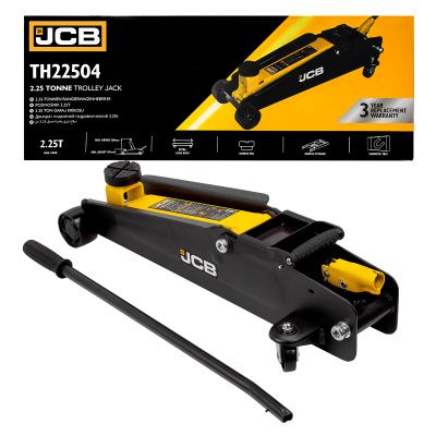 Домкрат подкатной гидравлический 2,25 т, 85-355 мм JCB-TH22504