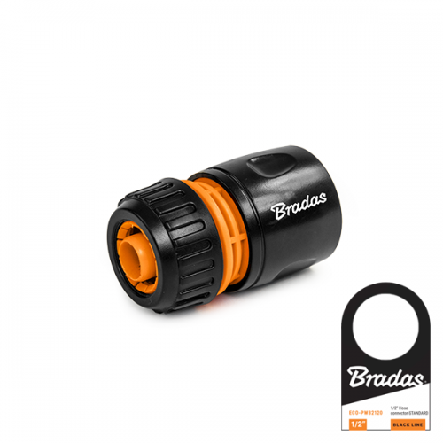 Соединение Быстросъемное 1/2'' - 5/8'' BLACK LINE Bradas ECO-PWB2120