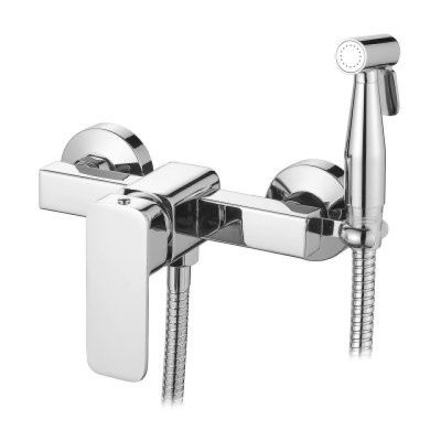 Смеситель для туалета (псевдобиде), цинк, хром Ledeme L5233