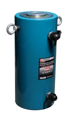 Цилиндр гидравлический двойного действия 100 т, ход штока 200 мм, общий Ø175 мм, L389 мм, 700bar Forsage F-YG100200S