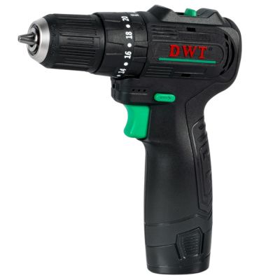 Дрель-шуруповерт ударная аккумуляторная DWT ASBP-12DN-2