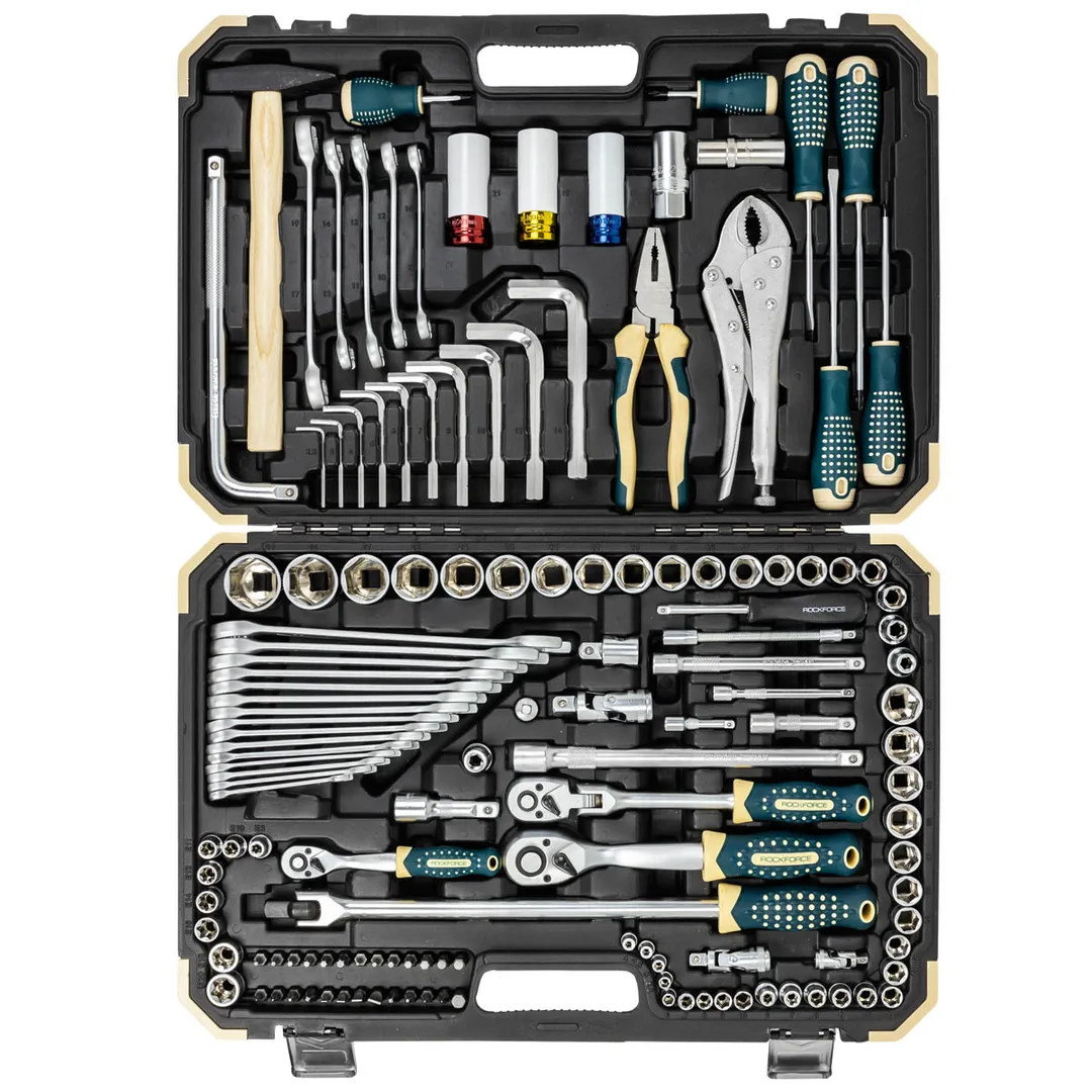 Набор инструментов 142+6 пр 1/4''&3/8''&1/2'' 6-гр RockForce RF LIGHT-41421+6