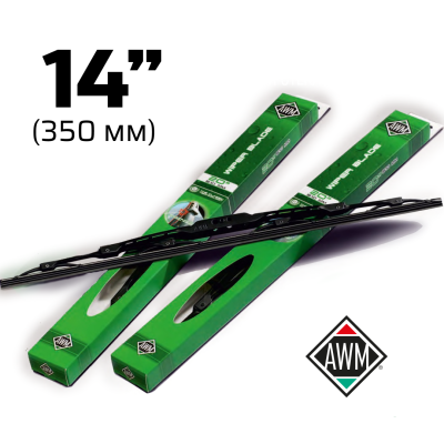 Щетка стеклоочистителя каркасная F 14 R 350 мм AWM 410000010