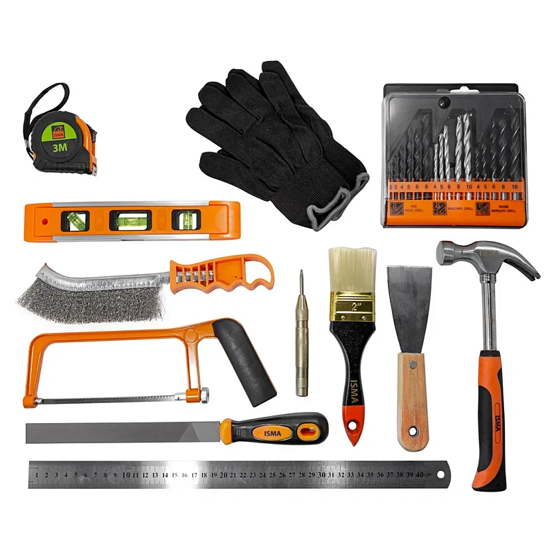 Набор инструментов 1300 пр. 1/2'', 6-гр. ''Дорожный кейс'' ISMA ISMA-513002