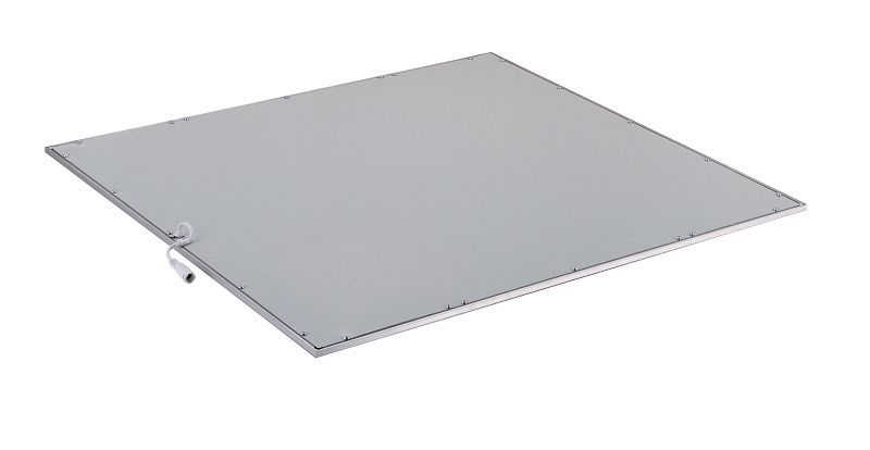 Панель светодиодная тонкая (ДВО) ЛУО-4008-L 36Вт 6500К IP40 серебро без драйвера 595х595 EKF Basic LPS-4008-L-36-6500