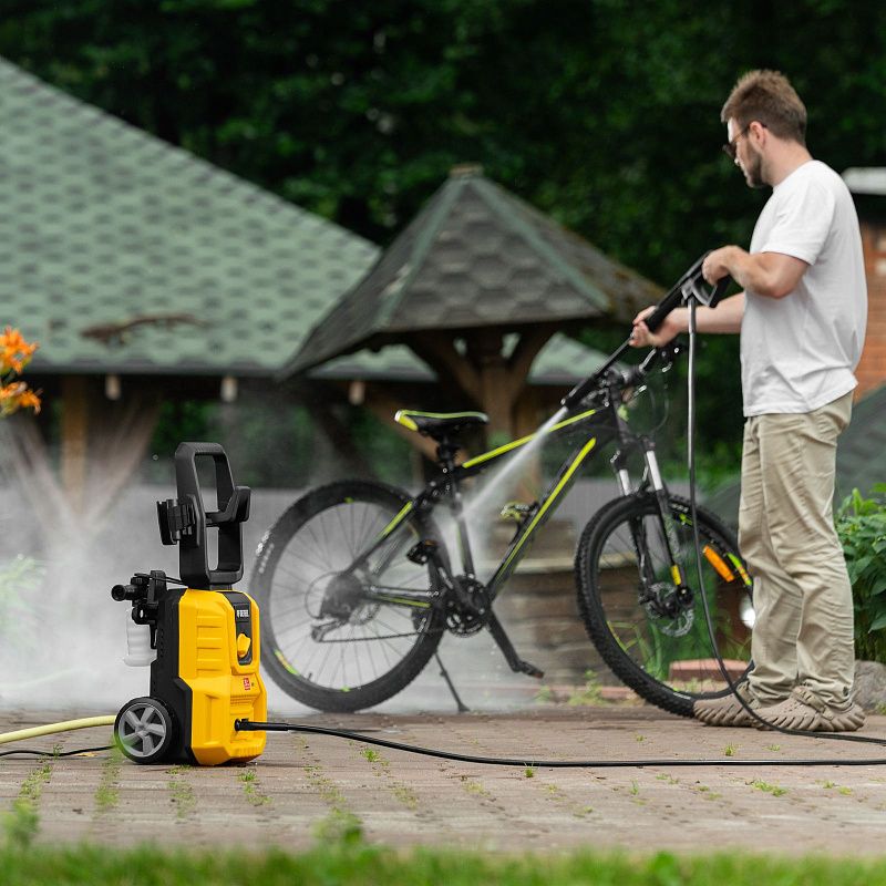 Моечная машина высокого давления R-170, 1800 Вт, 170 бар, 380 л/ч Denzel 58262