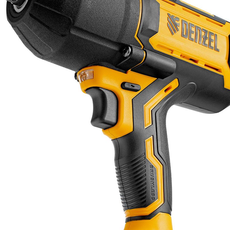 Гайковерт ударный аккумуляторный бесщет. CIWH-BL-20-1000, Li-Ion, 20 В Denzel 26528