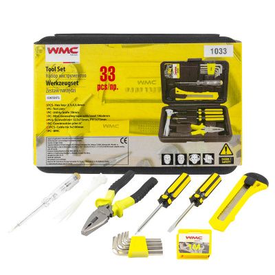Набор инструментов 33 пр. WMC TOOLS WMC-1033