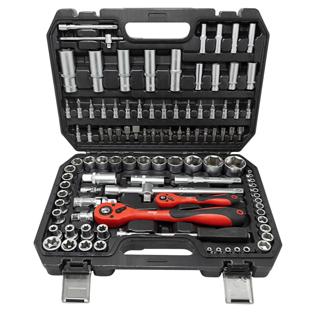 Набор инструментов 108 пр. 1/4''&1/2'' 6-гр. DISEN DS-41082-5