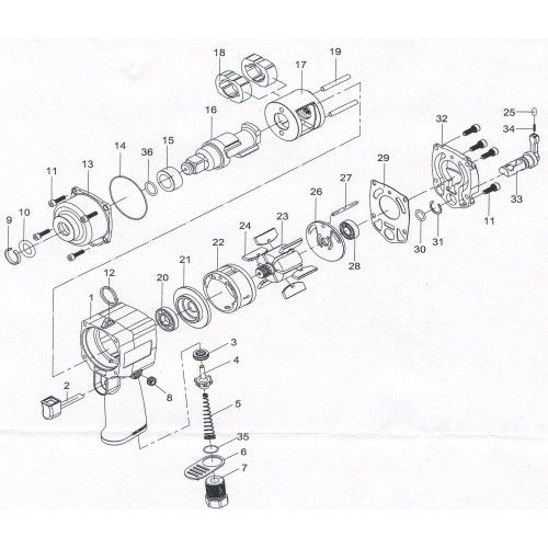 Уплотнительное кольцо для IW-4410 Prowin 4410-No.30