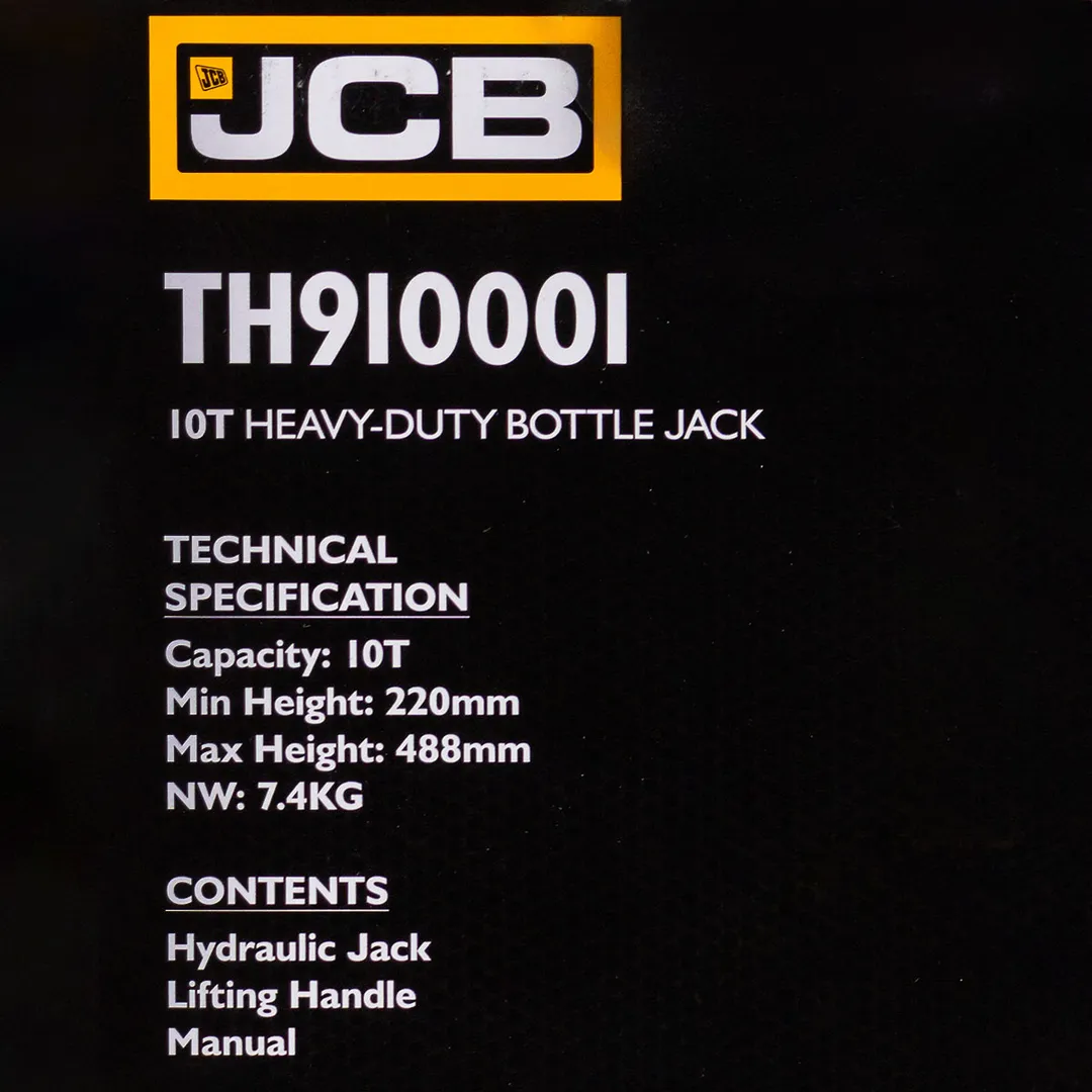Домкрат бутылочный 10 т 220-488 JCB JCB-TH910001