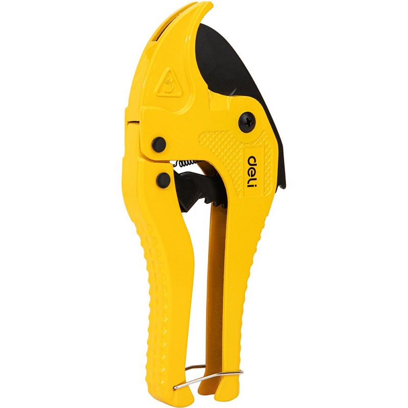 Труборез для пластиковых труб Deli YS EDL350042, 0-42 мм, желтый