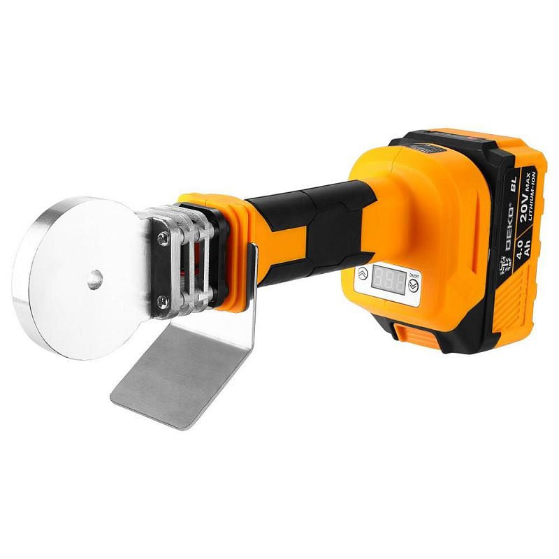 Паяльник для полипропиленовых труб аккумуляторный DKCPW20V DEKO 086-3000