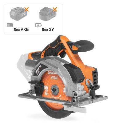 Пила циркулярная аккумуляторная DAS 1621Li Daewoo Power DAS 1621Li