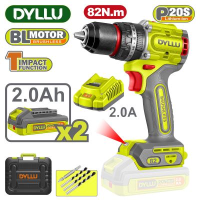 Дрель-шуруповерт ударная аккумуляторная DYLLU DTCDP8285