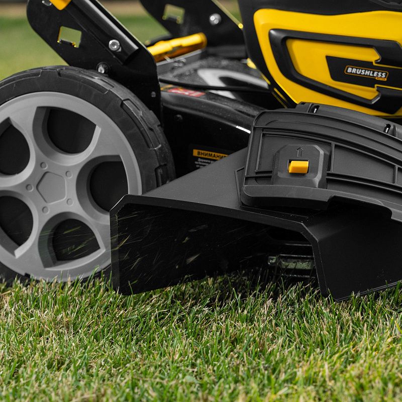 Газонокосилка аккумуляторная бесщет. DLM-460, 460 мм, травосб. 65 л., Li-Ion, 40 В Denzel 58911