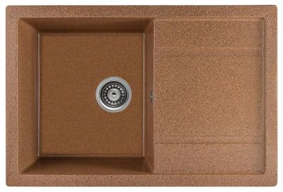 Мойка кухонная из мраморной крошки, терракот, B27-23 Gerhans