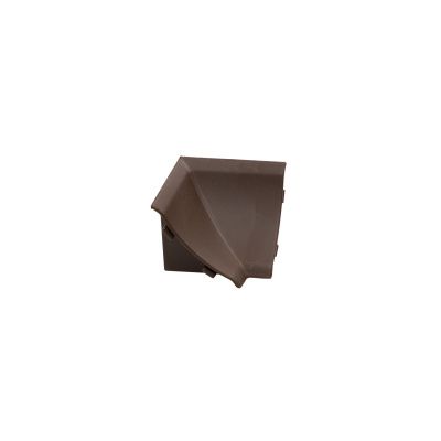 Уголок ПВХ внутрен. к плинтусу LР NW орех (53) EL-MECH-PLAST 22748