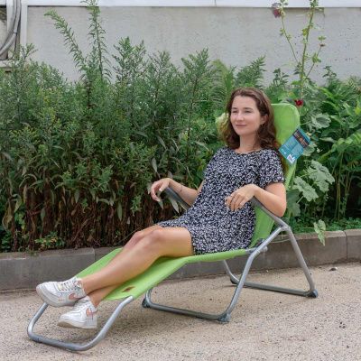 Шезлонг складной ISMA ISMA-LCF12