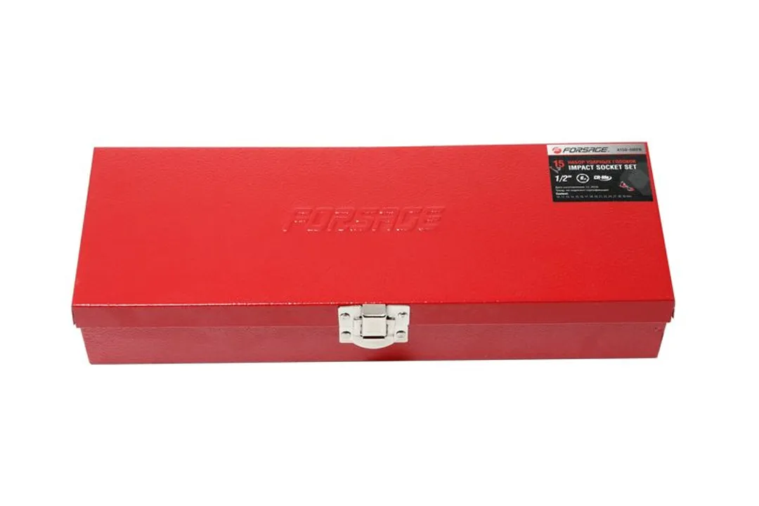 Набор ударных головок 6-гр. 15 пр. 10-32 мм 1/2'' Forsage F-4159