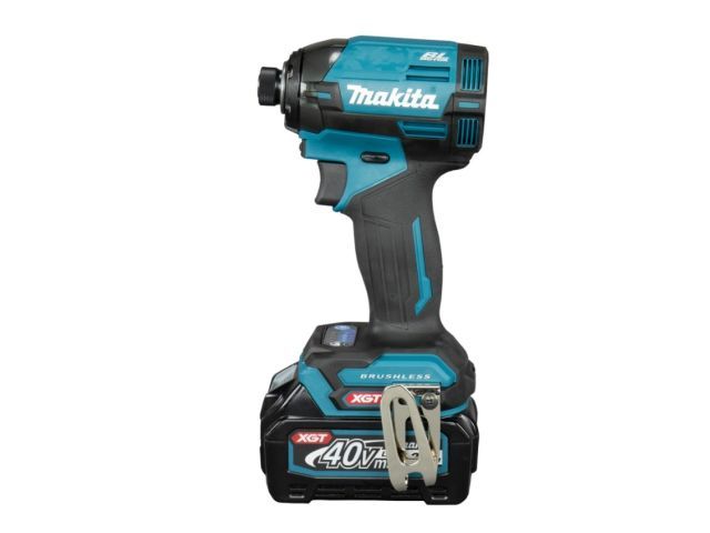 Аккум. шуруповерт XGT MAKPAC2, 40.0 В, 2 акк., 2.5 А/ч Li-Ion, 4 скор., 220 Нм, ЗУ DC40RA. Makita TD002GD201
