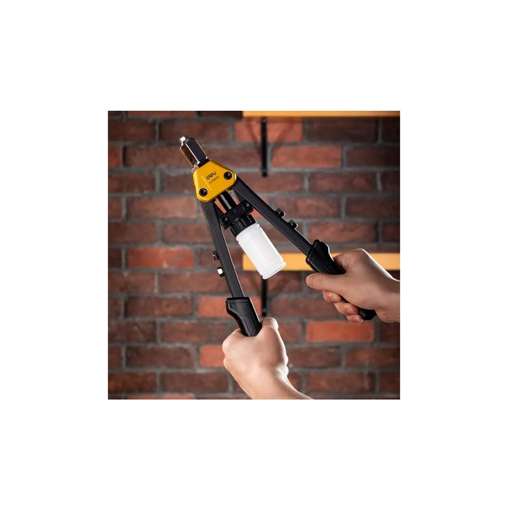 Заклепочник двуручный Deli YS EDL236913 330 мм, 2.4- 6.4 мм, -30%