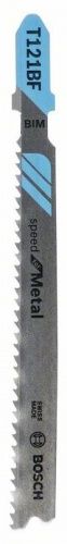 Пилка для лобзика T 121 BF Speed for Metal, 25 шт., BOSCH 2.608.636.703