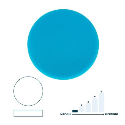 Полировочный круг синий 180 мм Horex GTT4098