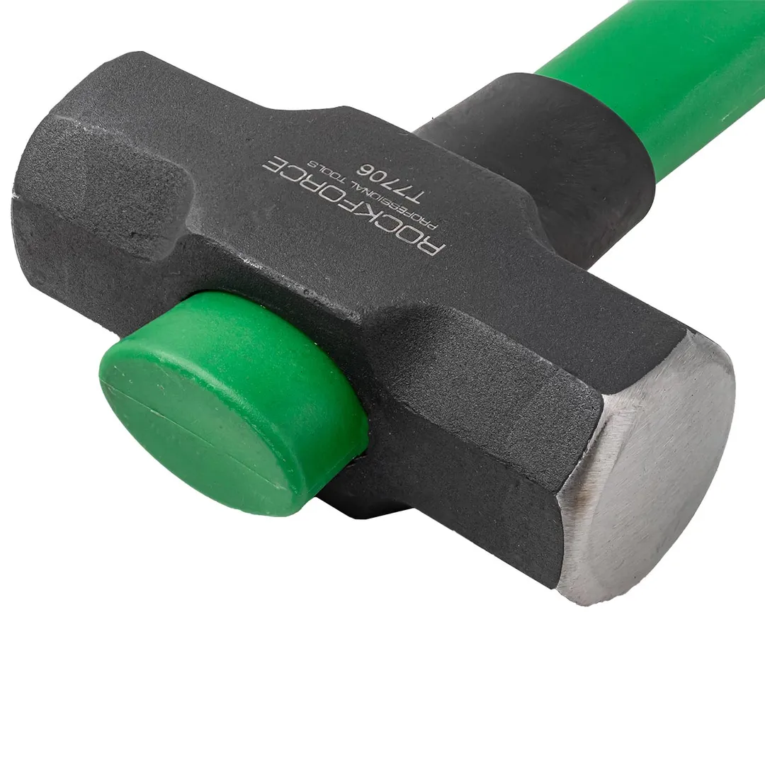 Кувалда 2,7 кг с фиберглассовой ручкой и резиновой противоскользящей накладкой, L800 мм RockForce RF-T7706