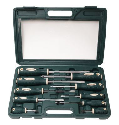 Набор отверток магнитных ''Profi'' 10 пр. RockForce RF-7010A