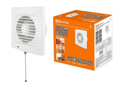 Вентилятор бытовой настенный 120 СВ, с выключателем, TDM SQ1807-0017