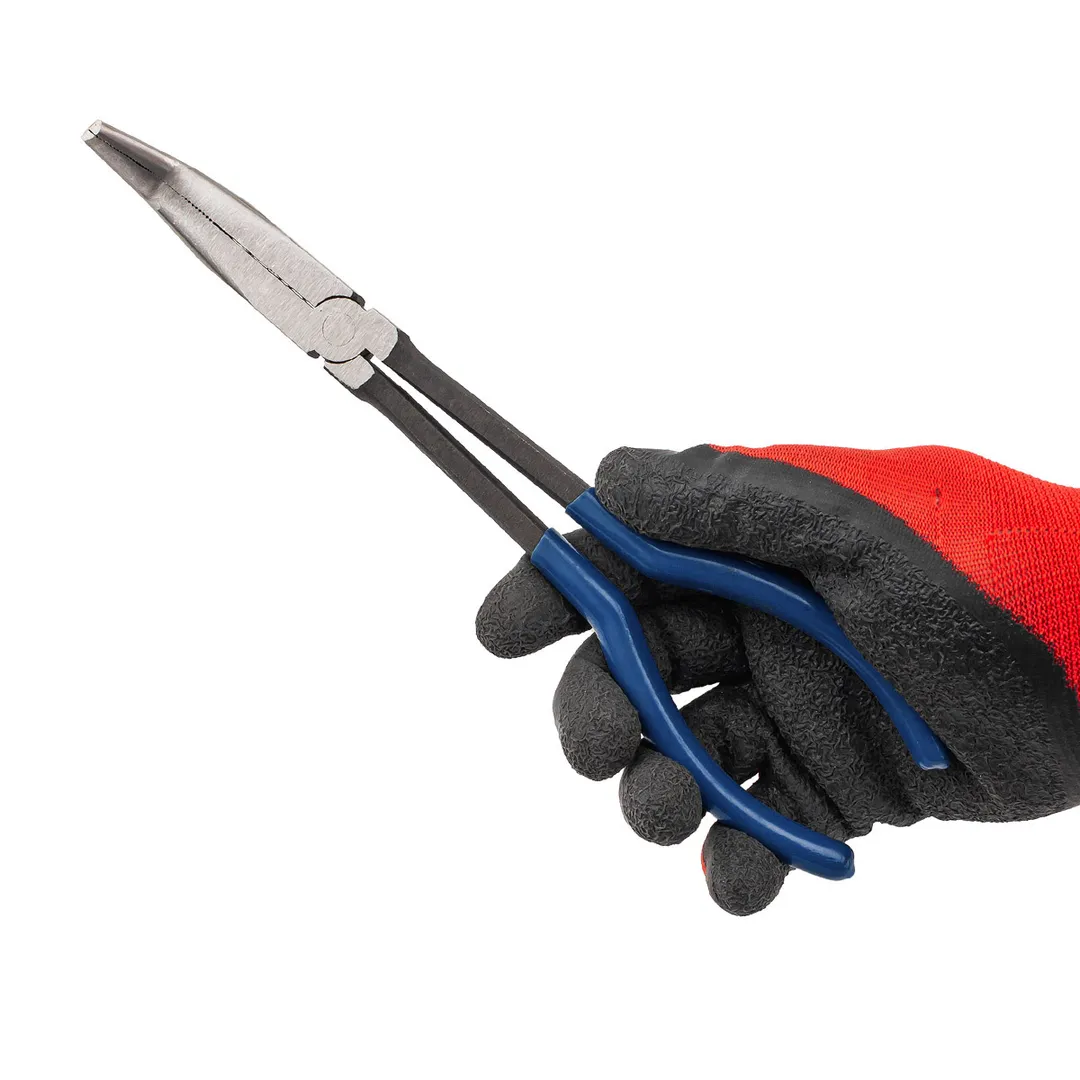 Длинногубцы изогнутые на 90° с удлиненными рукоятками 285 мм Scheppach Sch-5047P3